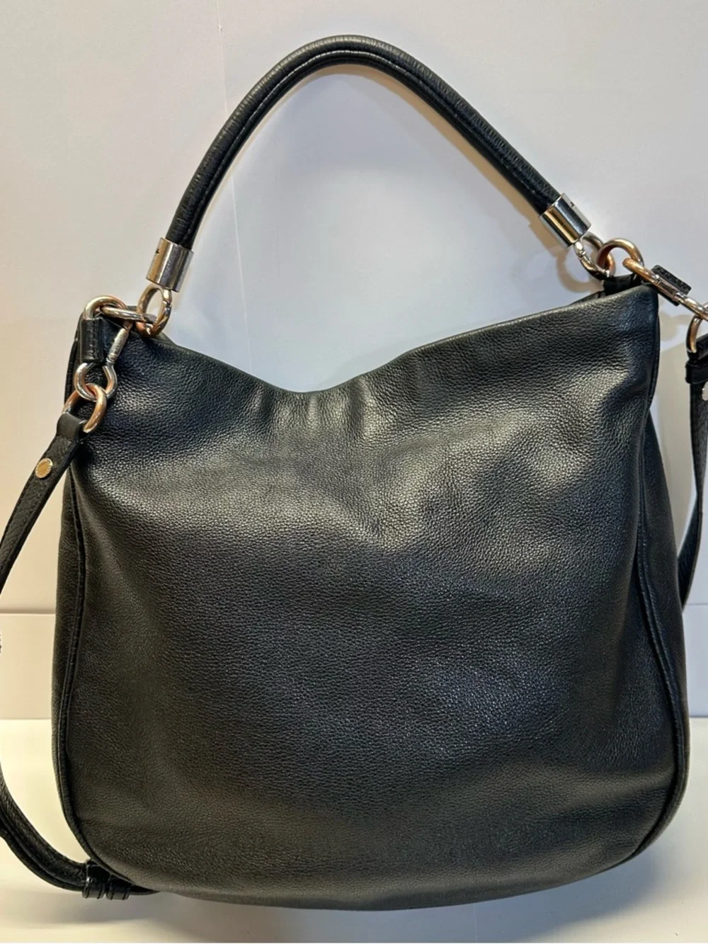 Marc by Marc Jacobs Black Leather Hobo Bag